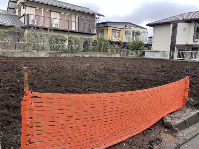 木造2階建て解体工事(神奈川県大和市つきみ野)　工事中の様子です。